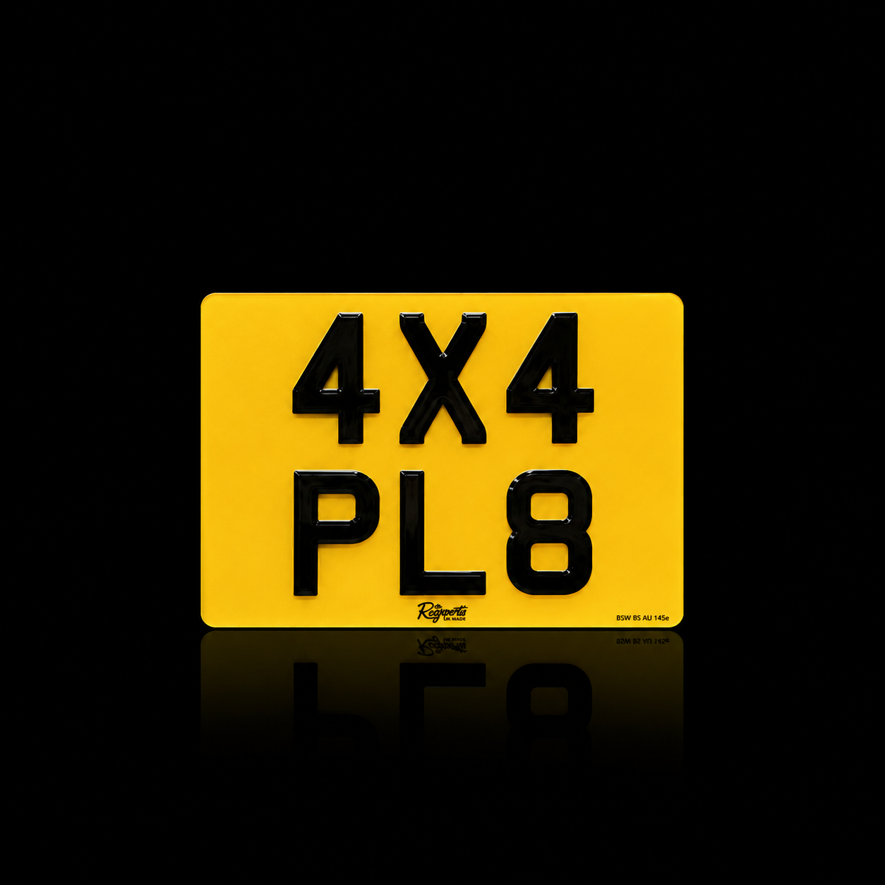 4x4 Plate