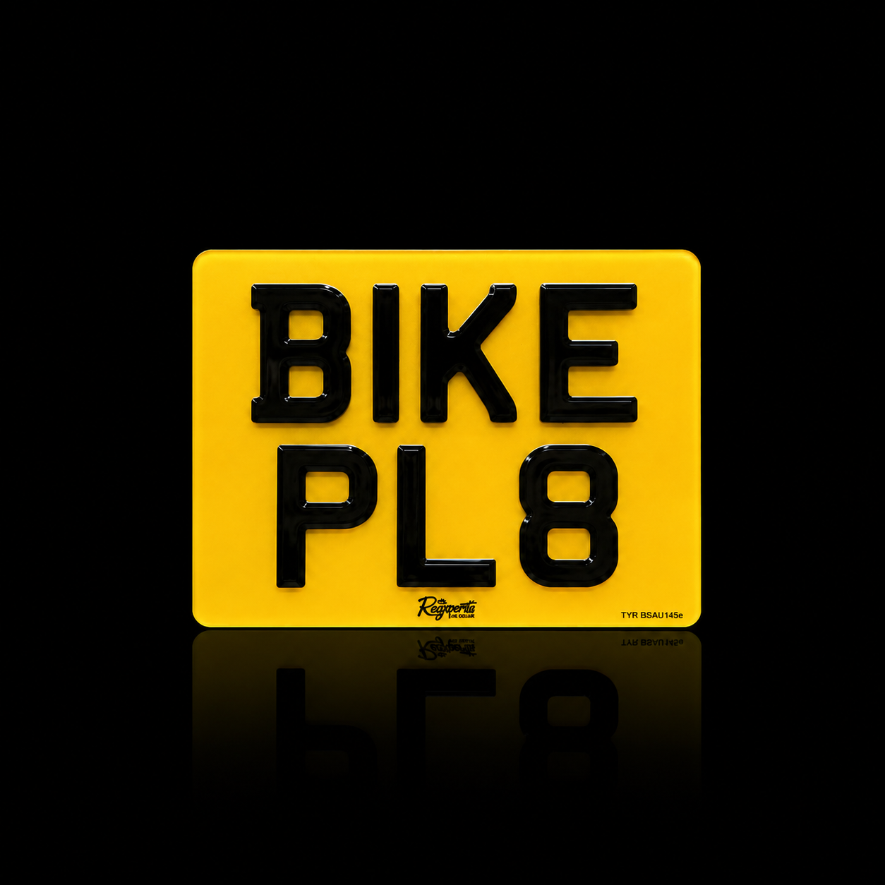 Bike Plate 9x7