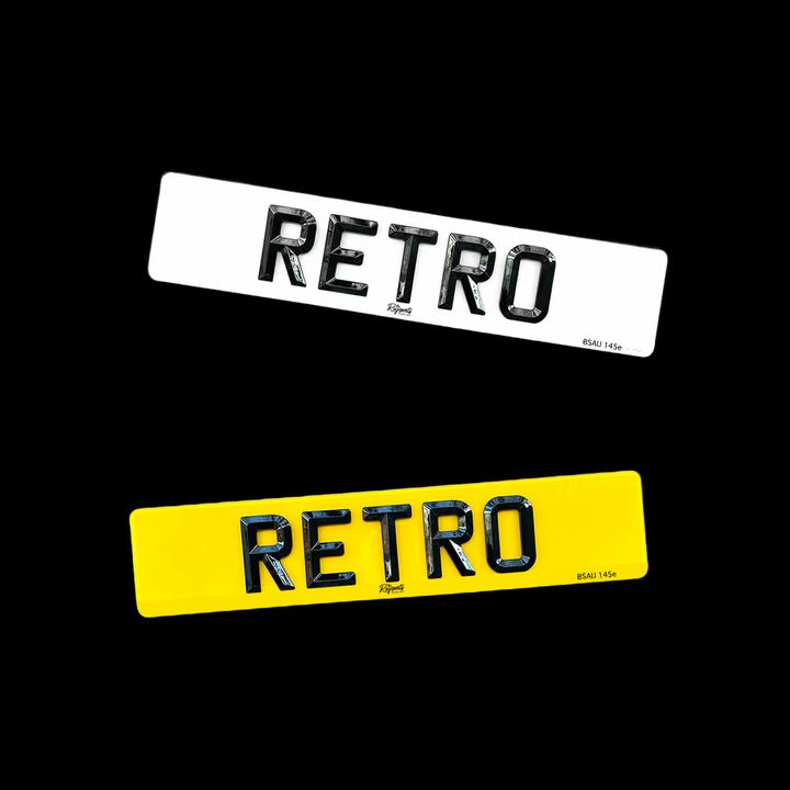 Bevel Retro Plate