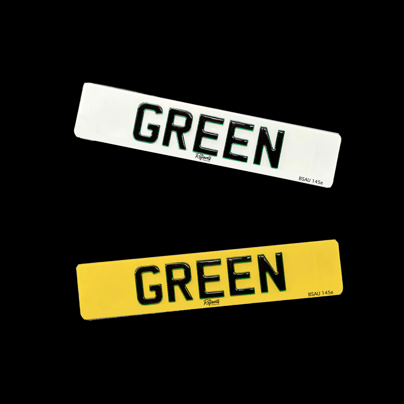 Green Number Plate