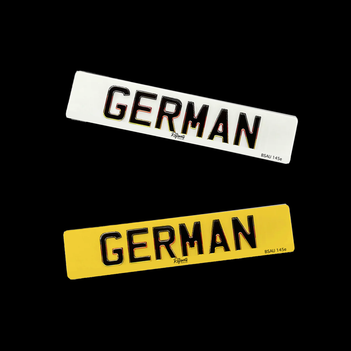 German Plate