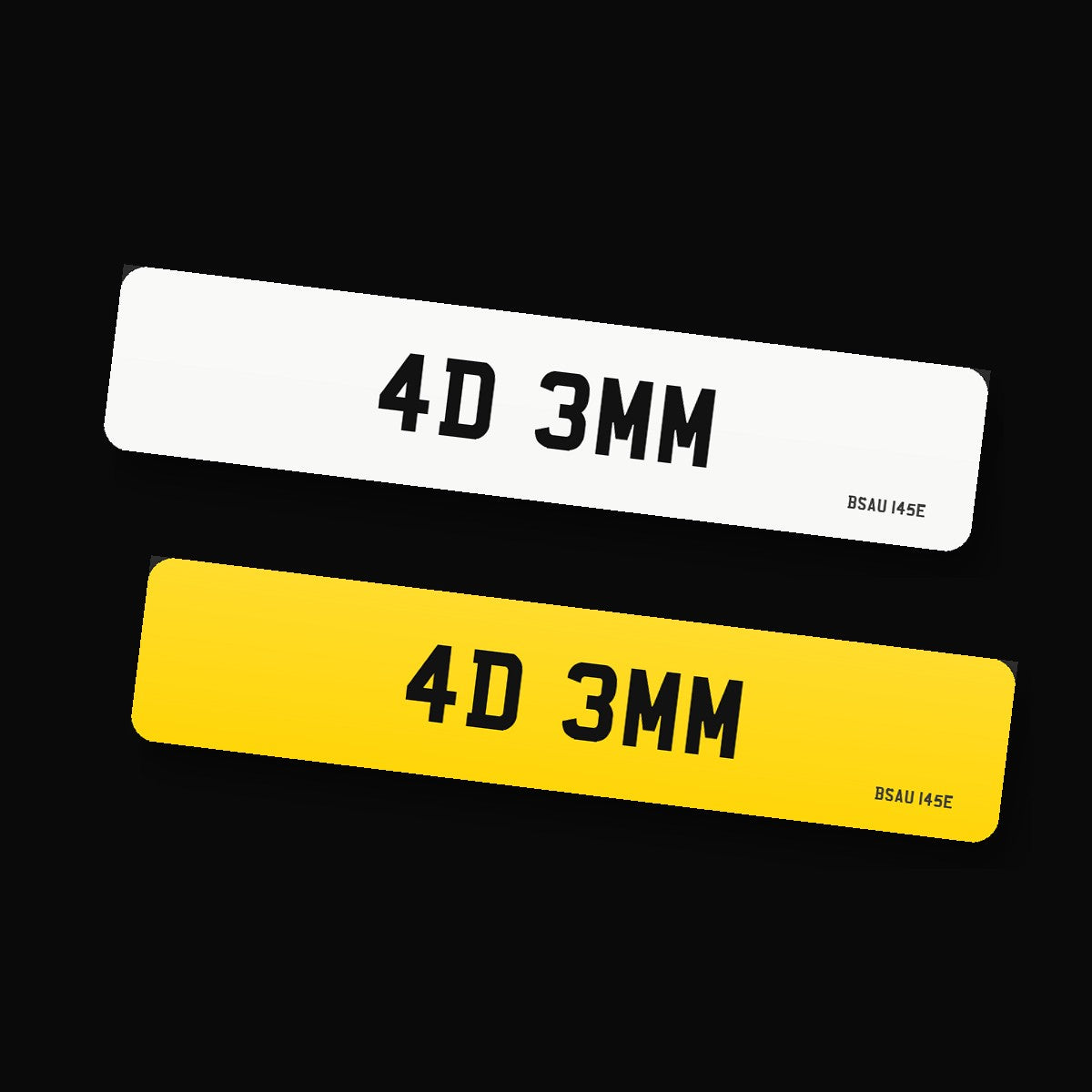 4D 3mm Plates