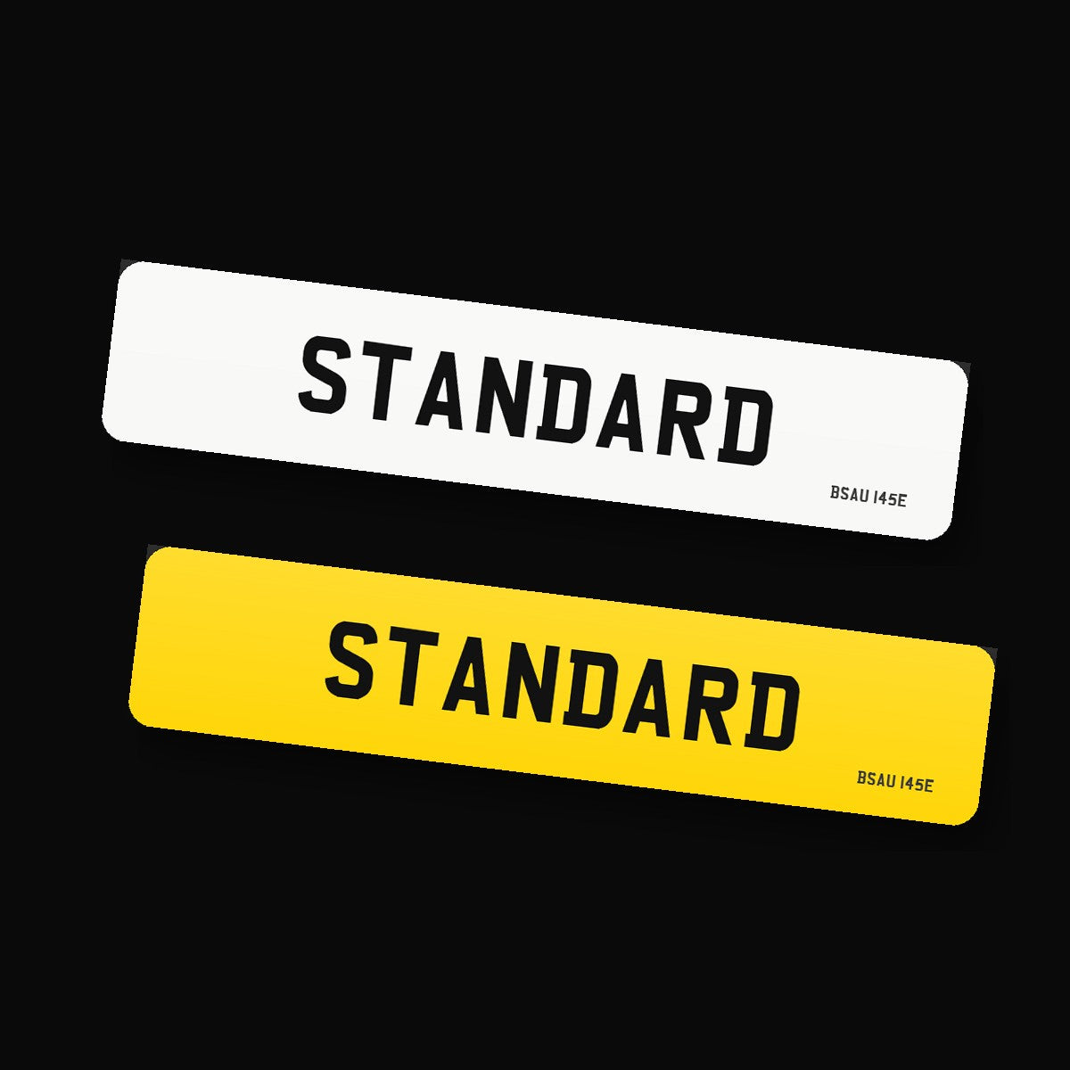 Standard Printed Plates
