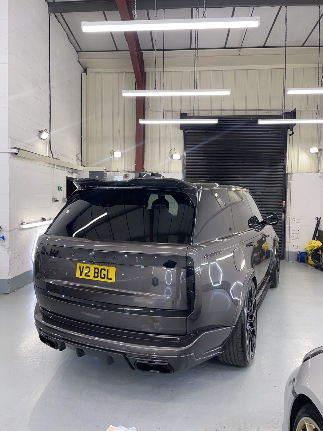 RegXperts plate fitted to a customer car